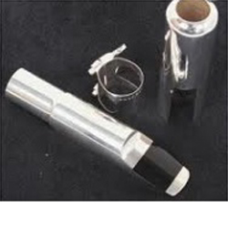 9 Yanagisawa Y27069 Y-2706 Baritone Saxophone Silver-Plated Metal Mouthpiece Kit with Ligature & Cap 