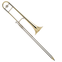 King 2B G Legend Trombone Outfit w Goldbrass Bell Trombones New