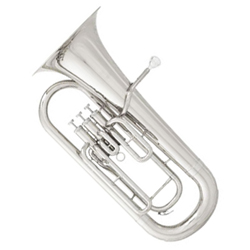 Eastman EEP321S Euphonium Outfit 3 Valve silver Euphoniums New