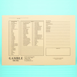 gamble music folders