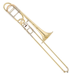 Shires Alessi Artist Custom Trombone Outfit w Alessi Rotary Valve Trombones New