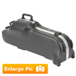 SKB Bari Saxophone Case, Contoured w/wheels