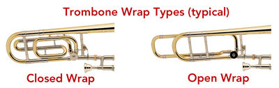 Trombone Wrap Types