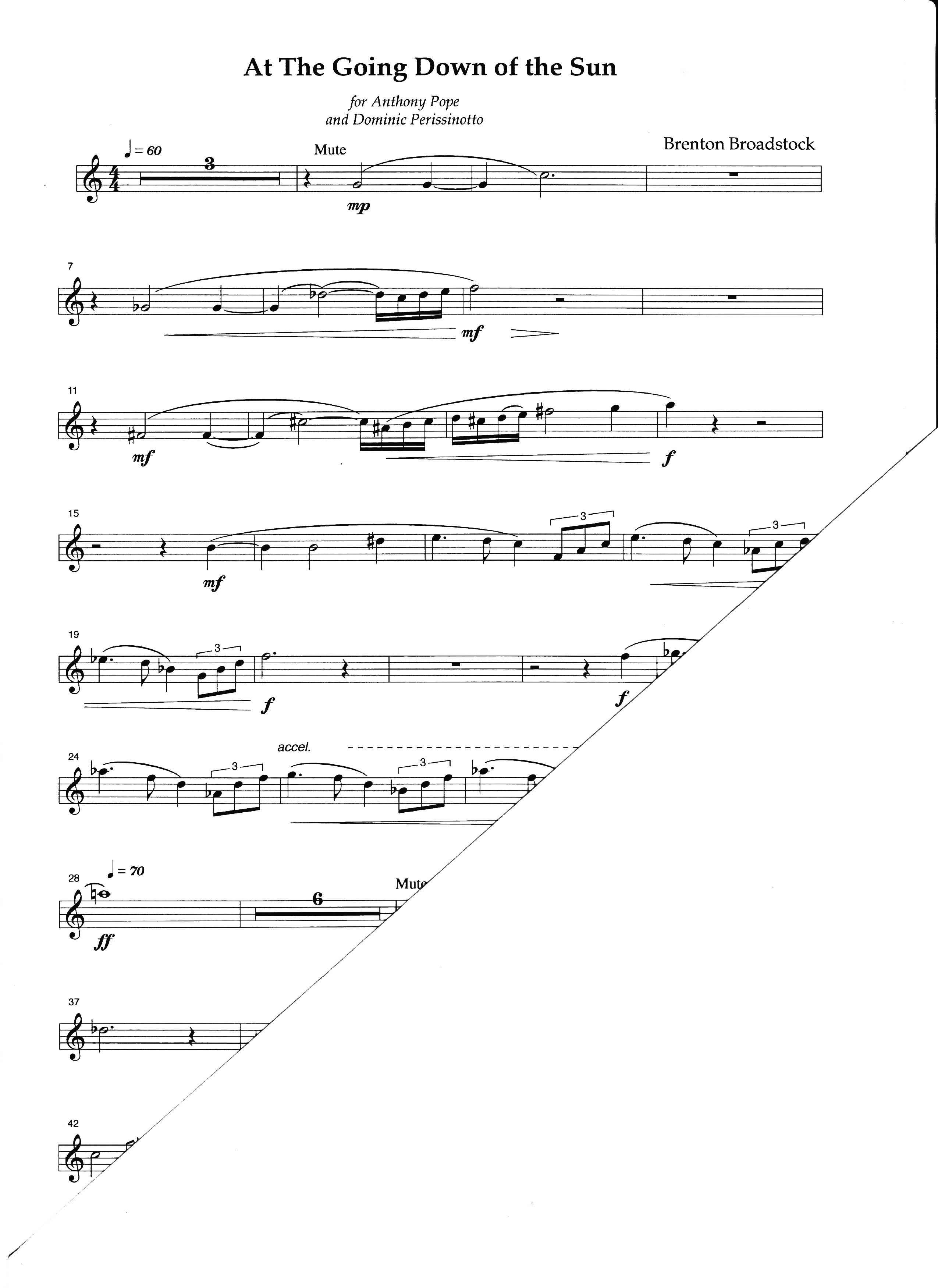 Trumpet Solos With Organ - 